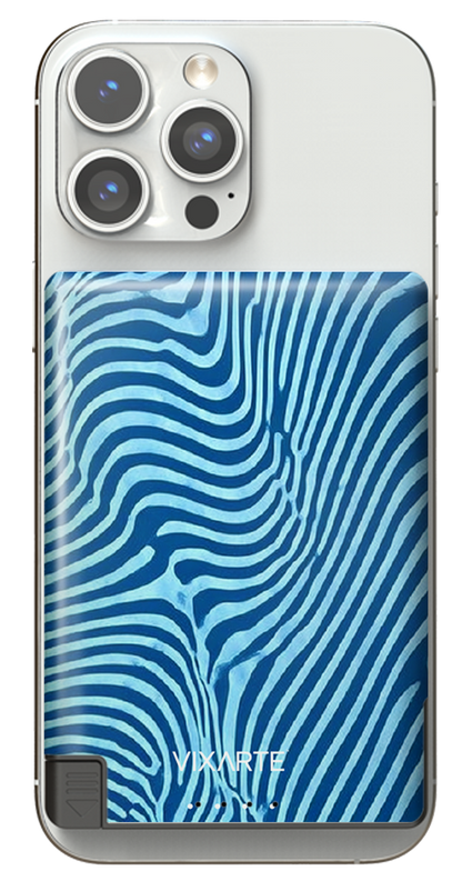 Nano Charge Powerbank - Blue - Tone Waves 1