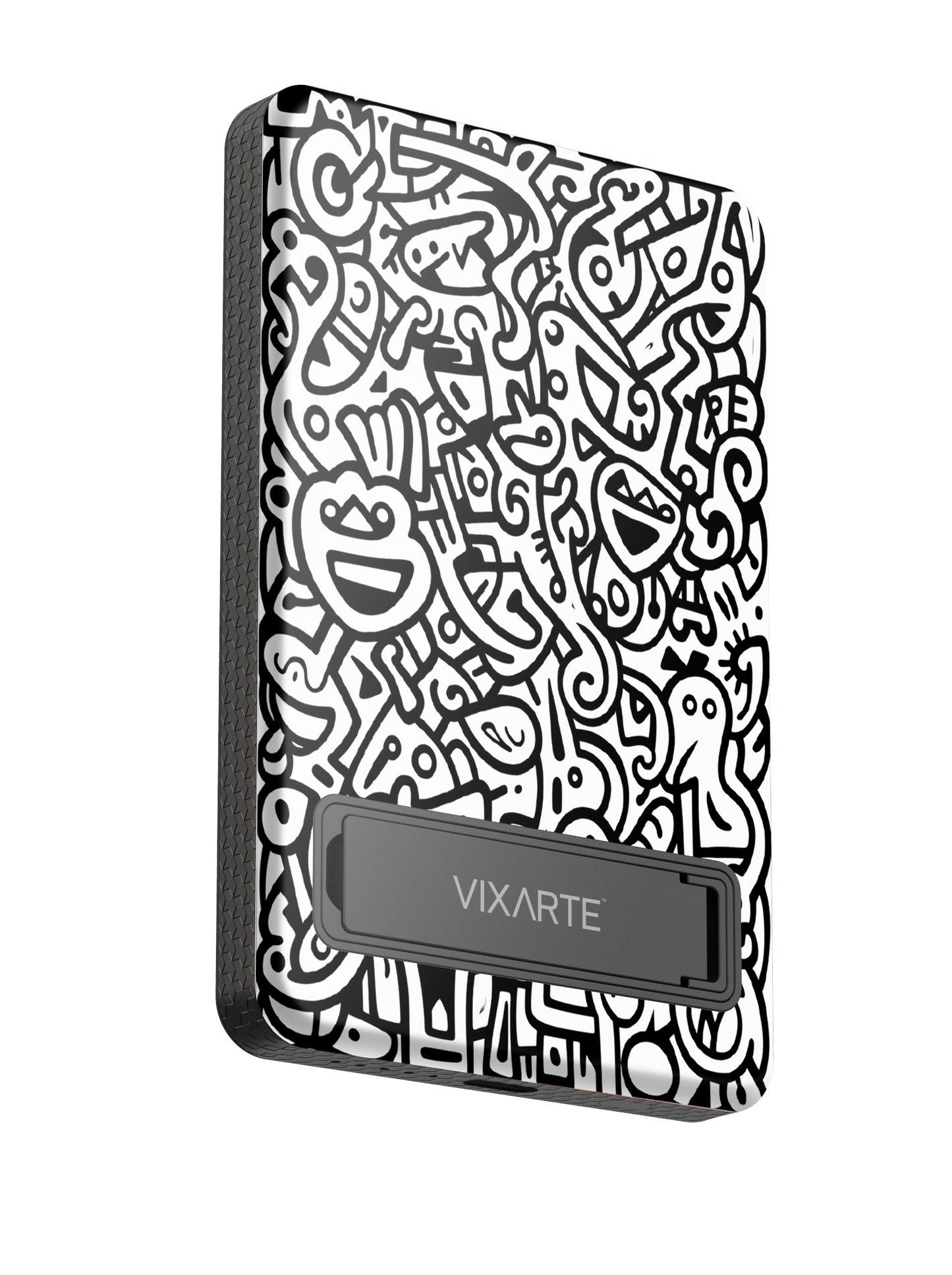 Wireless Charge Powerbank - Graffiti Abstraction 1