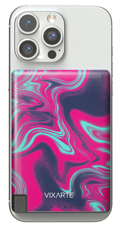 Nano Charge Powerbank - Pink Waves 1
