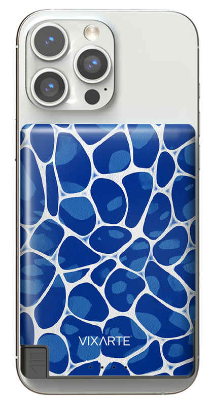 Nano Charge Powerbank - blue water waves 1