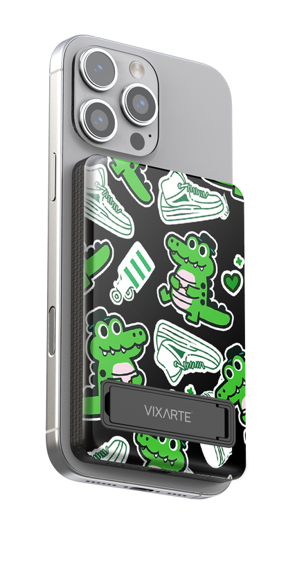 Wireless Charge Powerbank - Croc Fun Trendy 1
