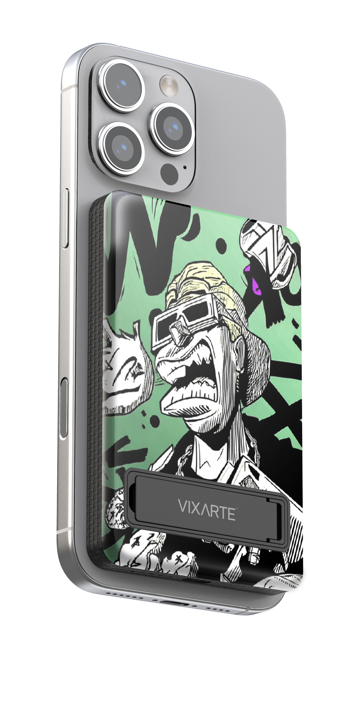 Wireless Charge Powerbank - Aggressive rapper 1