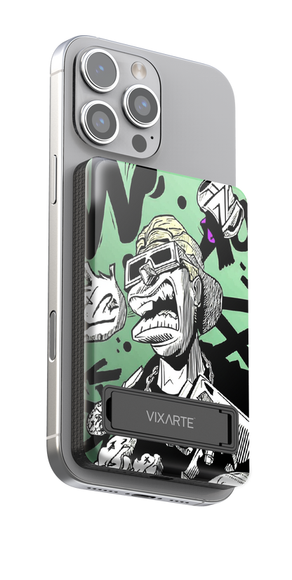 Wireless Charge Powerbank - Aggressive rapper 1