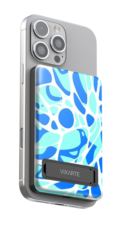 Wireless Charge Powerbank - Blue Ripple 1