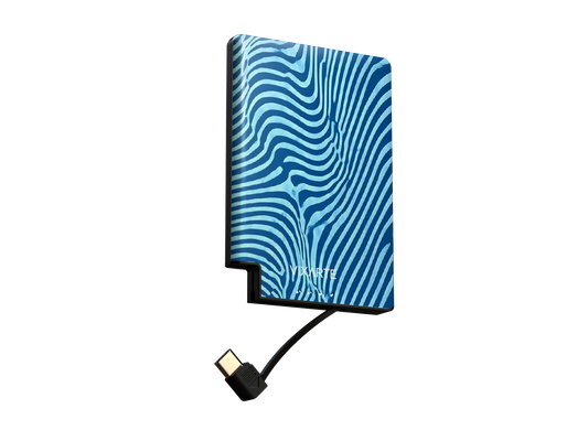 Nano Charge Powerbank - Blue - Tone Waves 1