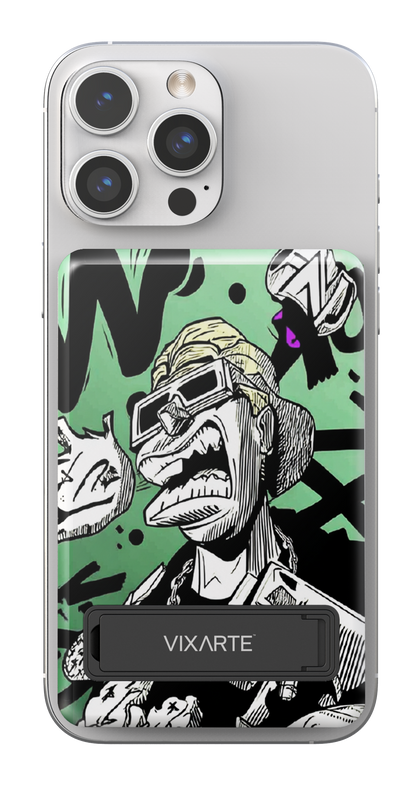 Wireless Charge Powerbank - Aggressive rapper 1