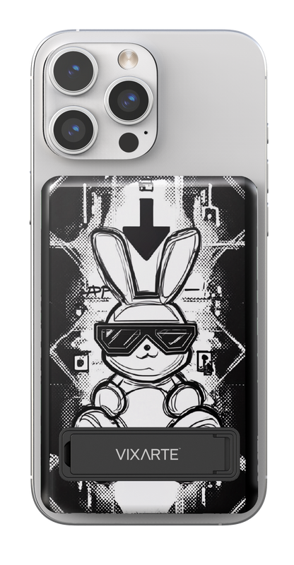 Wireless Charge Powerbank - Sunglasses Rabbit 1