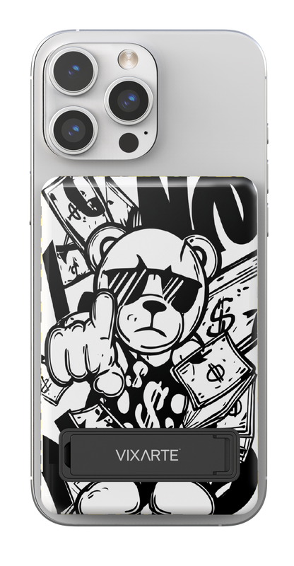 Wireless Charge Powerbank - Street Cool Bear 1