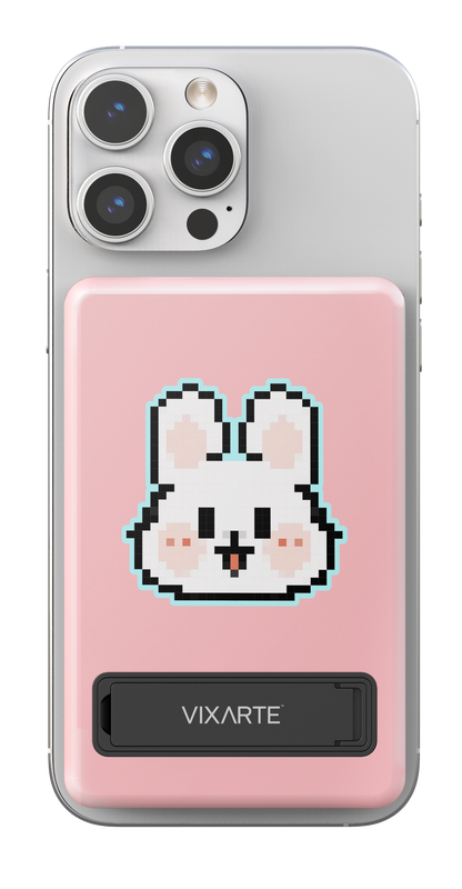 Wireless Charge Powerbank - Bunny Mosaic 1