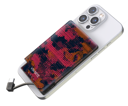 Nano Charge Powerbank - Dot and stripe mixed pattern 1