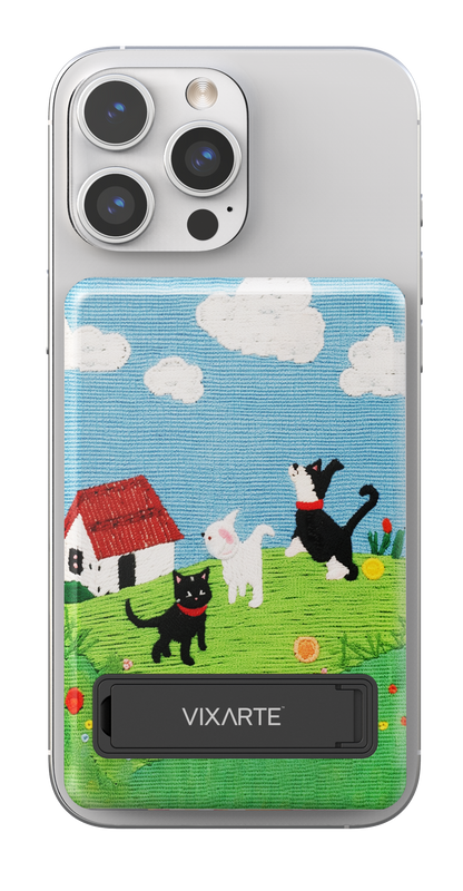 Wireless Charge Powerbank - Knitted-Style Cute Animals 1
