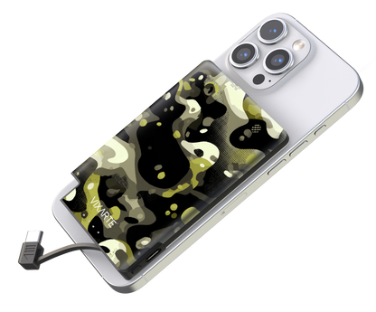 Nano Charge Powerbank - green camouflage 1