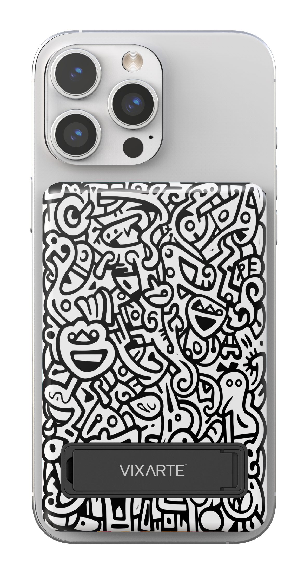 Wireless Charge Powerbank - Graffiti Abstraction 1