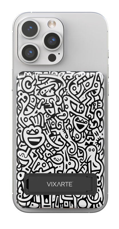 Wireless Charge Powerbank - Graffiti Abstraction 1