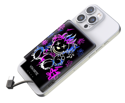 Nano Charge Powerbank - Graffiti Bear 1