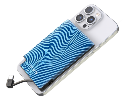Nano Charge Powerbank - Blue - Tone Waves 1