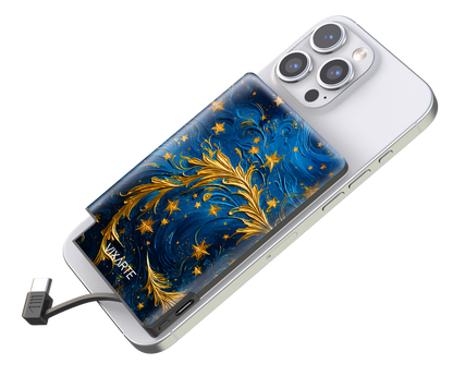 Nano Charge Powerbank - Oil-Painted Feather 1