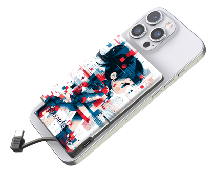 Nano Charge Powerbank - Digital Glitch Girl 1
