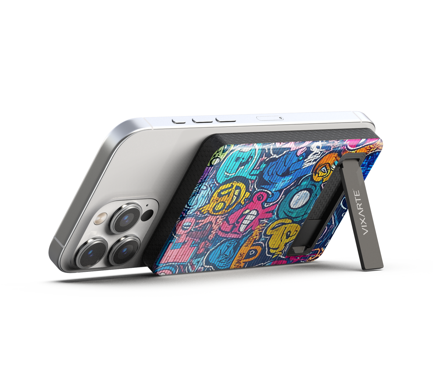 Wireless Charge Powerbank - Camo - Graffiti Wall 1