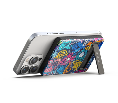 Wireless Charge Powerbank - Camo - Graffiti Wall 1