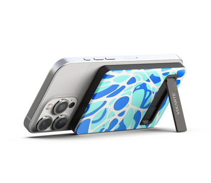 Wireless Charge Powerbank - Blue Ripple 1
