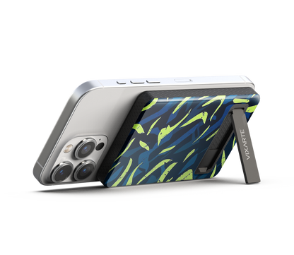 Wireless Charge Powerbank - Blue -Stranded Fluorescent Traces 1
