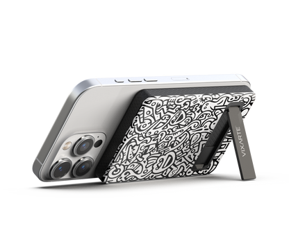 Wireless Charge Powerbank - Graffiti Abstraction 1