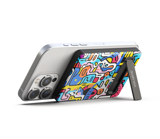 Wireless Charge Powerbank - Colorful Graffiti 1
