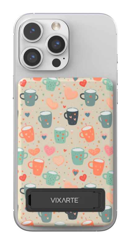 Wireless Charge Powerbank - Coffee Mug