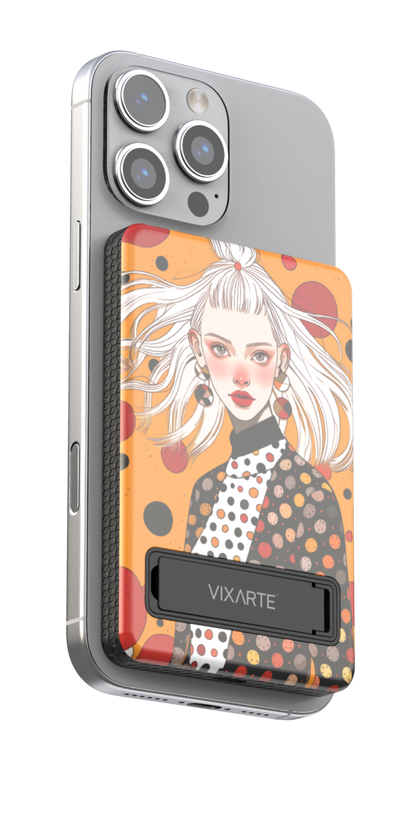 Wireless Charge Powerbank - Memphis Girl