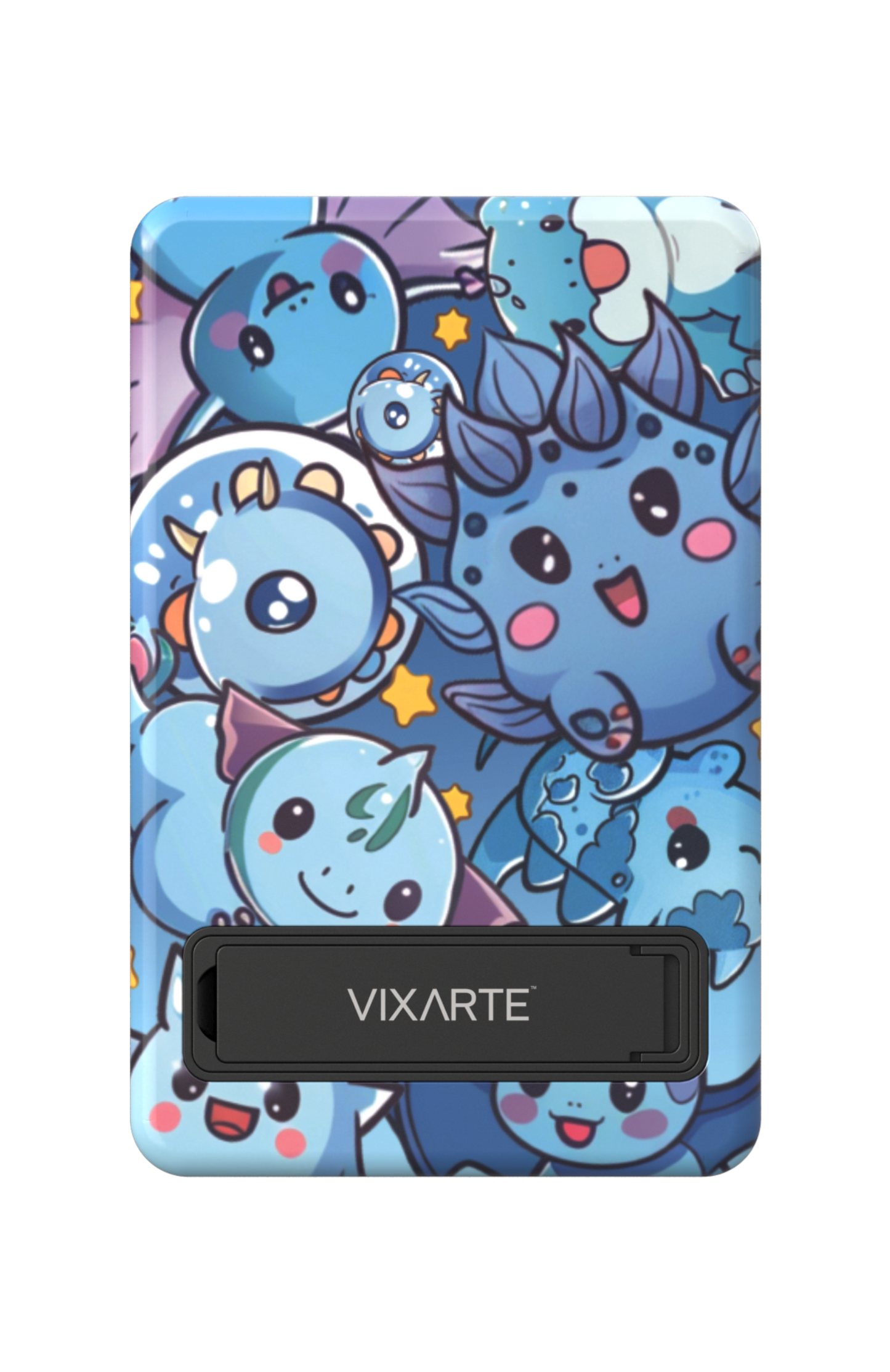 Wireless Charge Powerbank - Monster Blue