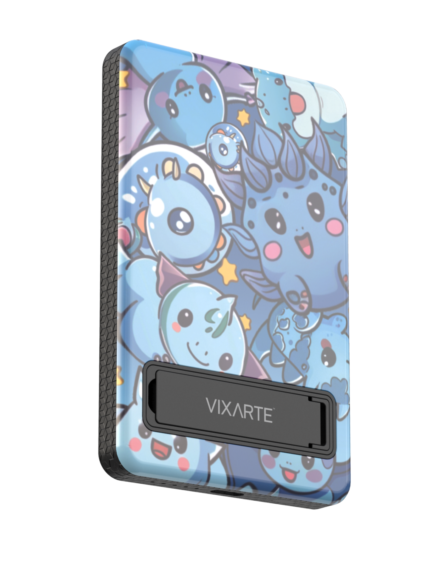 Wireless Charge Powerbank - Monster Blue