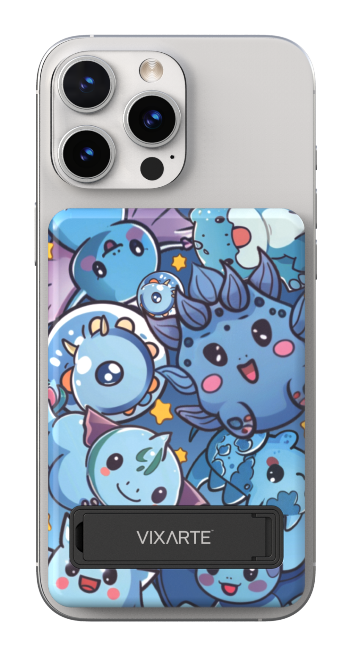 Wireless Charge Powerbank - Monster Blue