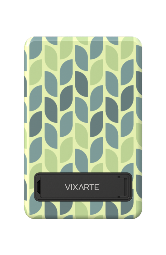 Wireless Charge Powerbank - Geomatric Leaf