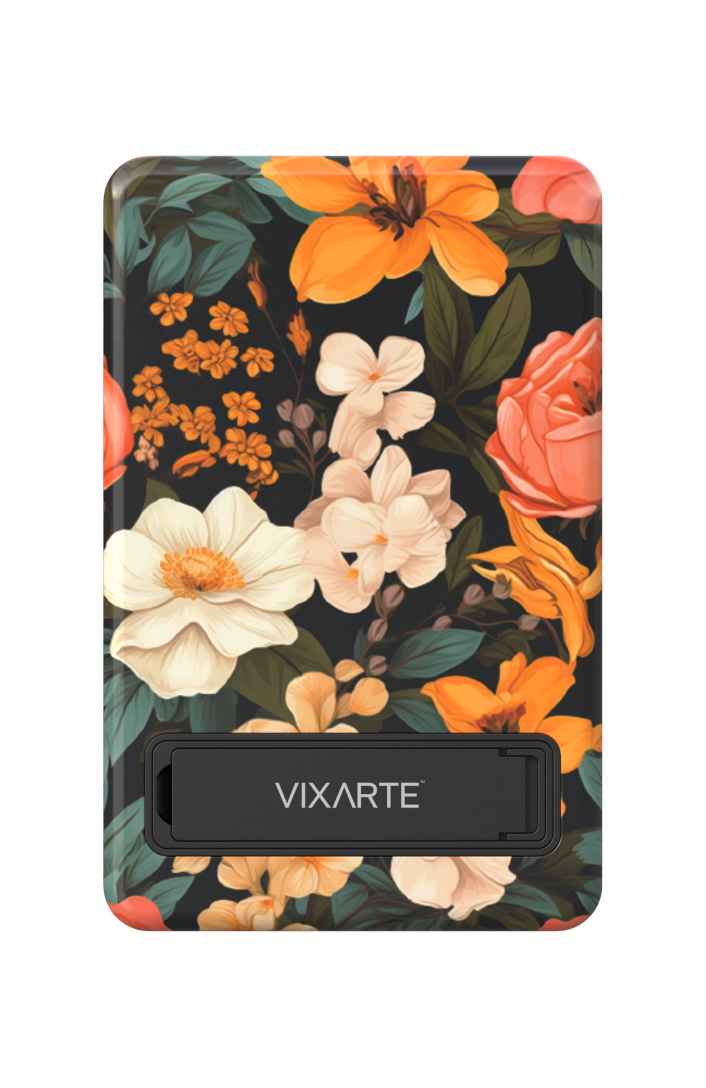 Wireless Charge Powerbank - Dark Flora