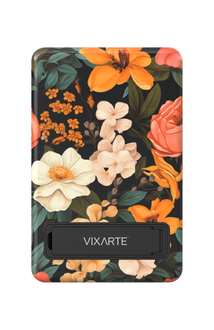 Wireless Charge Powerbank - Dark Flora