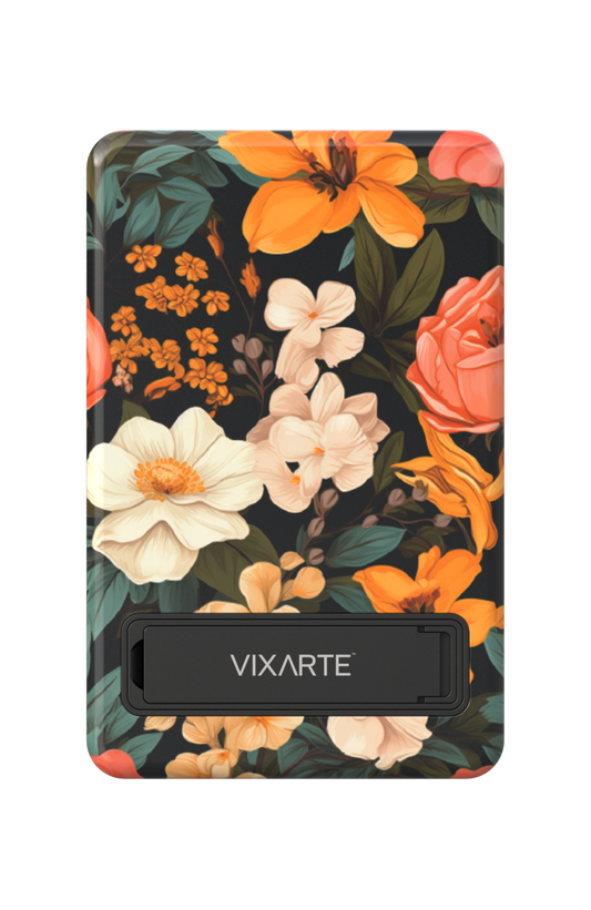 Wireless Charge Powerbank - Dark Flora