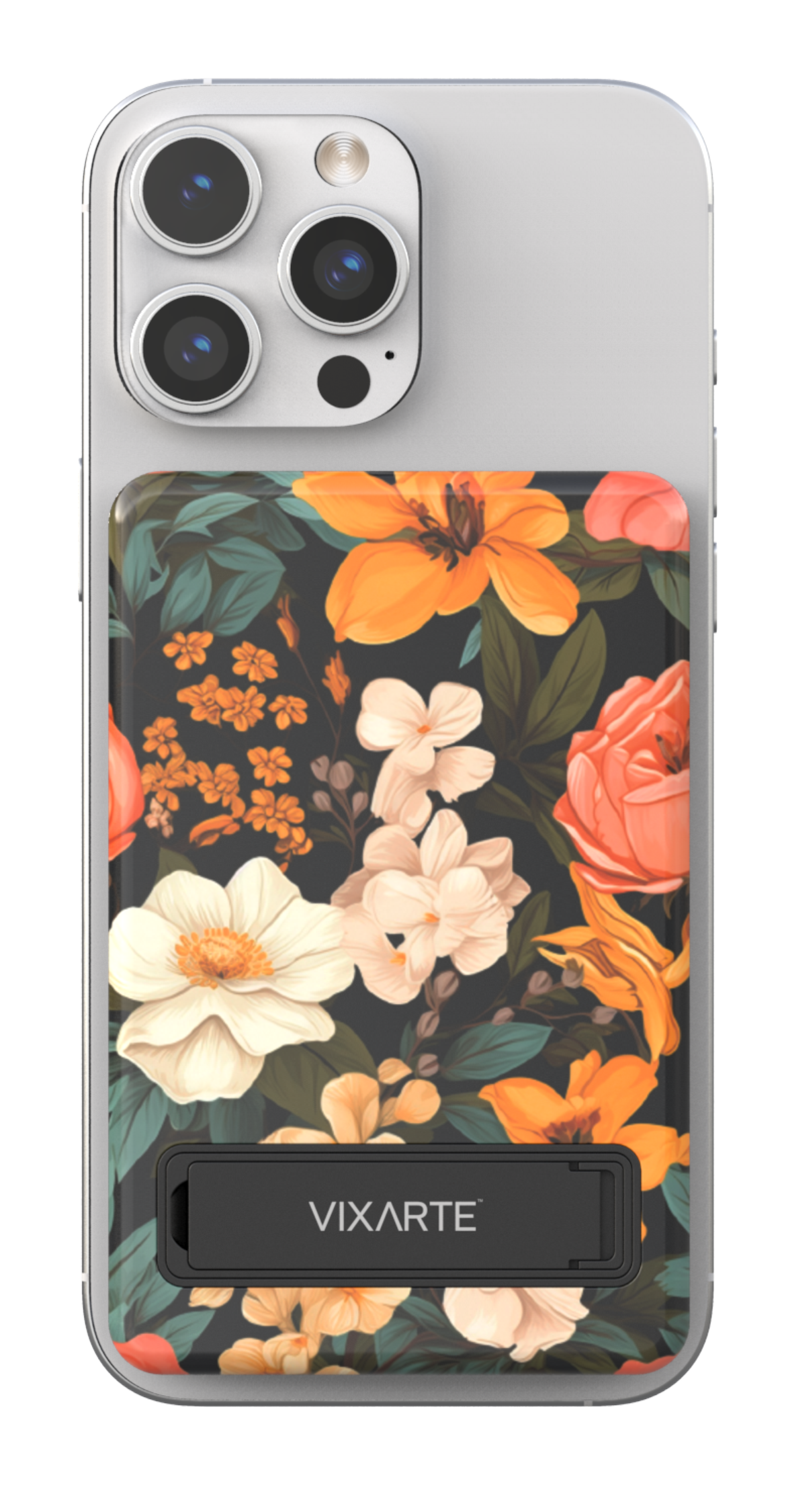 Wireless Charge Powerbank - Dark Flora