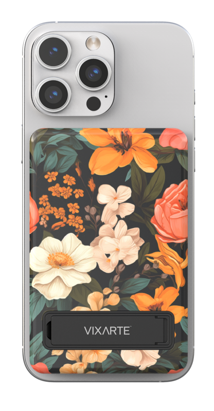 Wireless Charge Powerbank - Dark Flora