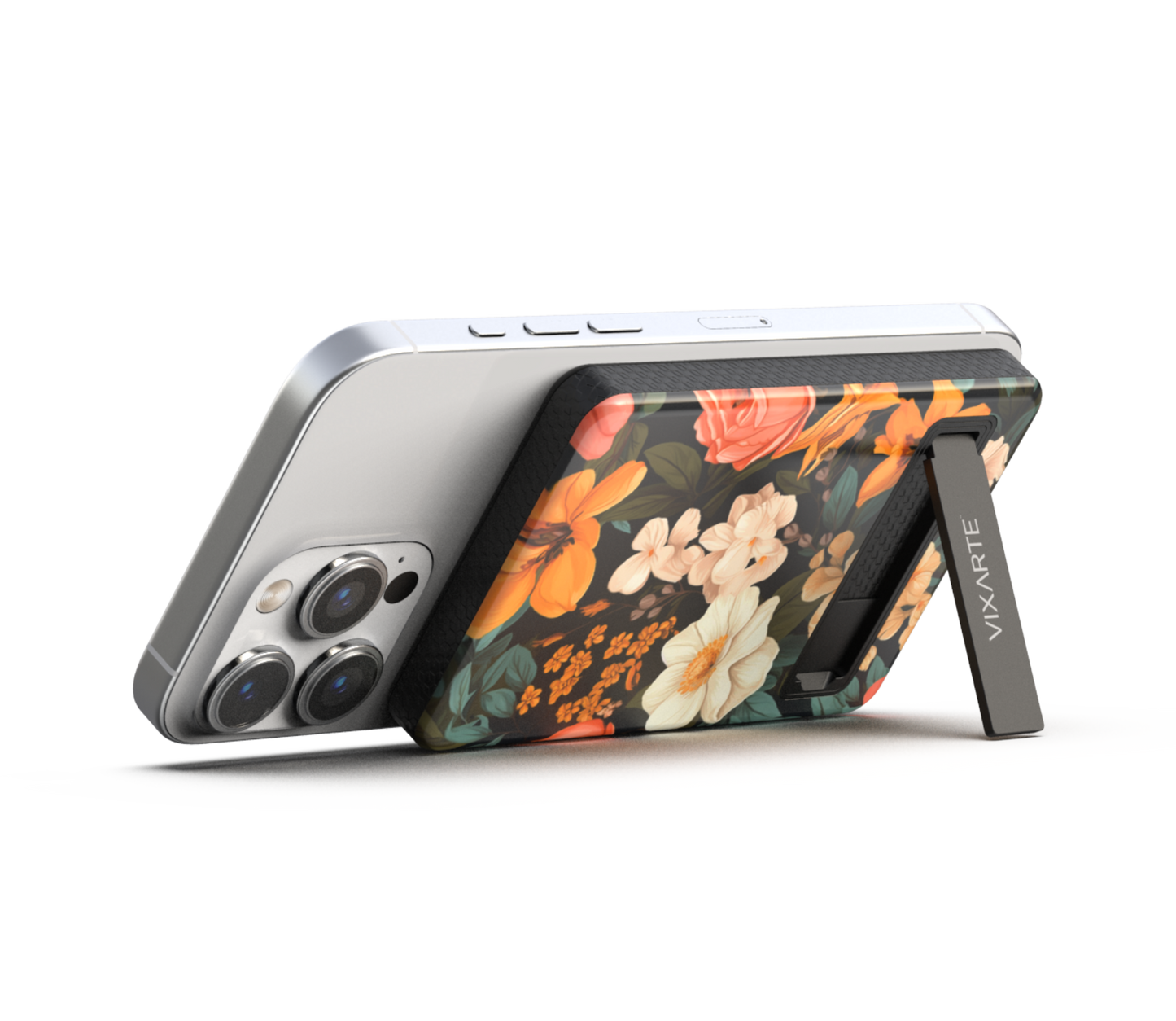 Wireless Charge Powerbank - Dark Flora