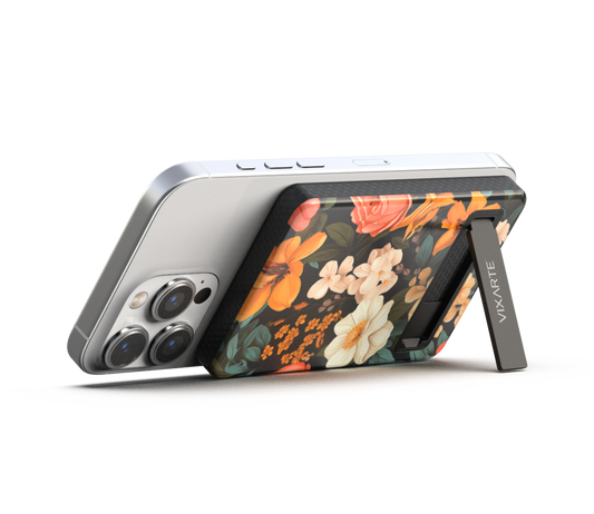 Wireless Charge Powerbank - Dark Flora