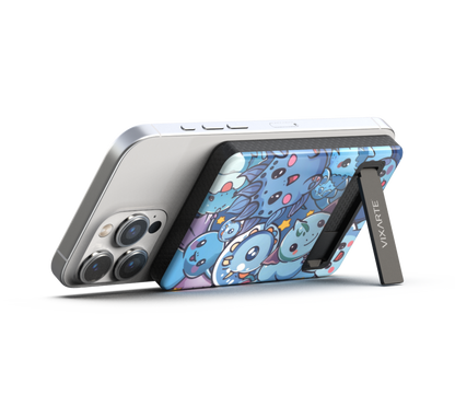 Wireless Charge Powerbank - Monster Blue