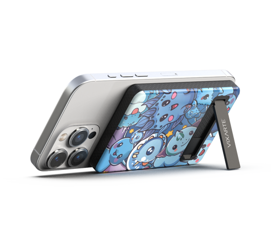 Wireless Charge Powerbank - Monster Blue