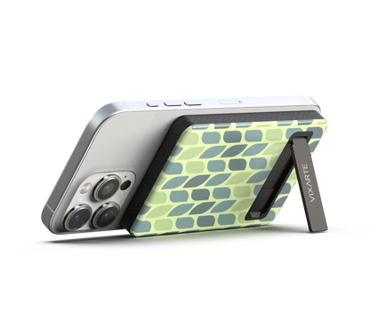 Wireless Charge Powerbank - Geomatric Leaf